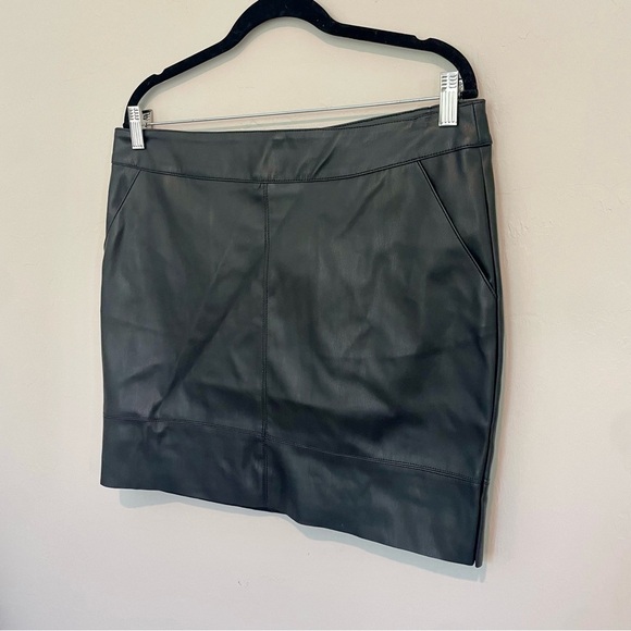 Dresses & Skirts - Faux Leather Skirt